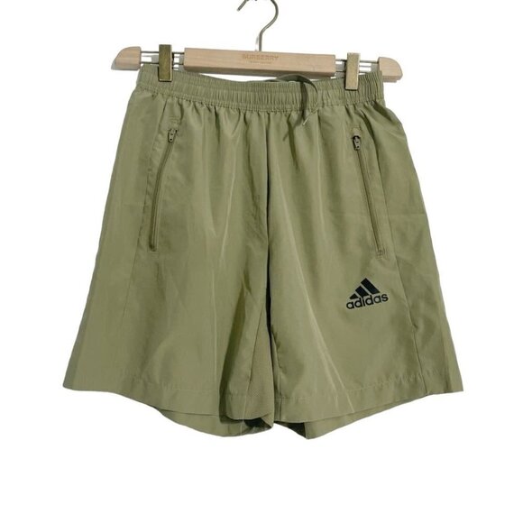Adidas Small Shorts Athletic Zipper Pockets - Picture 1 of 5